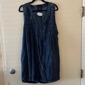Denim Sleeveless Dress